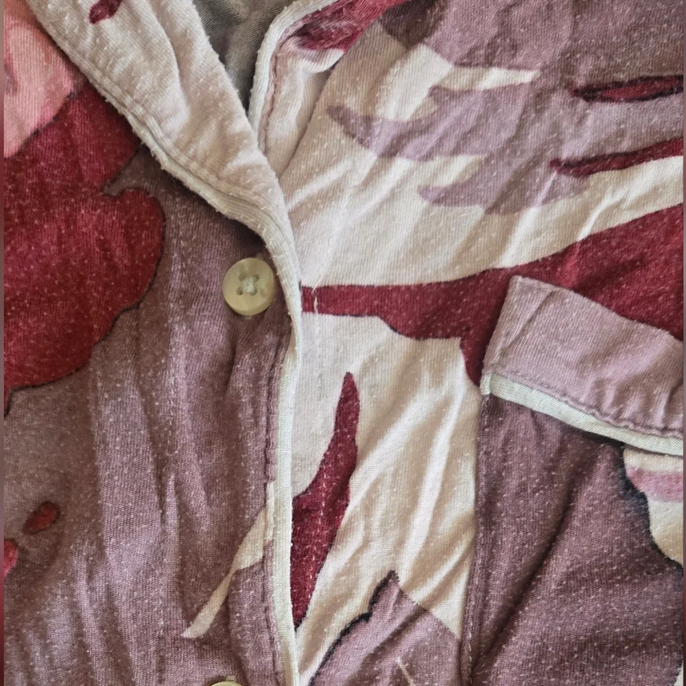 Stars Above Soft Sleepwear Set Shorts Button Up Super Soft Pink Lavender - Picture 3 of 7